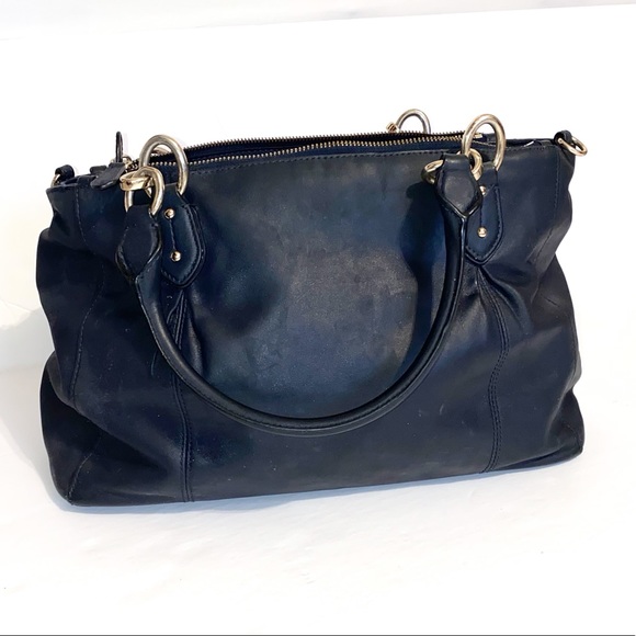 ❌SOLD❌Navy coach Colette shoulder bag purse - Picture 3 of 6